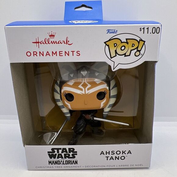 Hallmark Other - 2024‎ Hallmark Funko POP! Star Wars Mandalorian Ahsoka Tano Christmas Ornament
